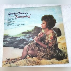 Shirley Bassey Is Really "Something" Vinyl Record Vintage Album LP